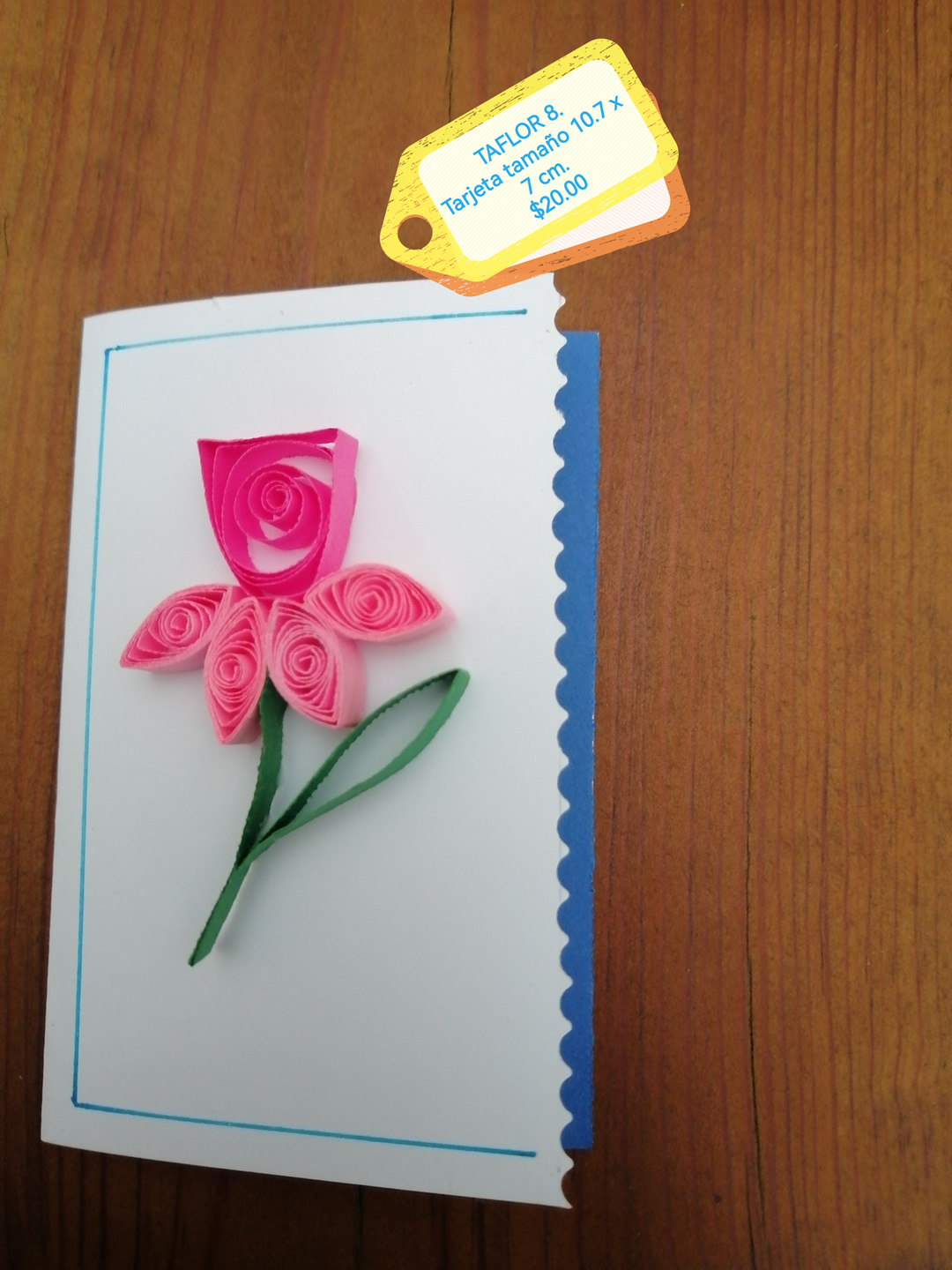 Tarjeta de flores